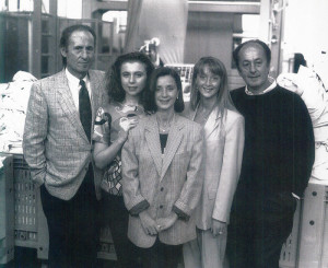 Franco, Milena, Paola, Doriana e Giorgio Rustichelli